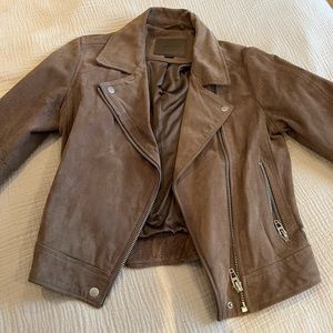 BlankNYC Suede Moto Jacket
